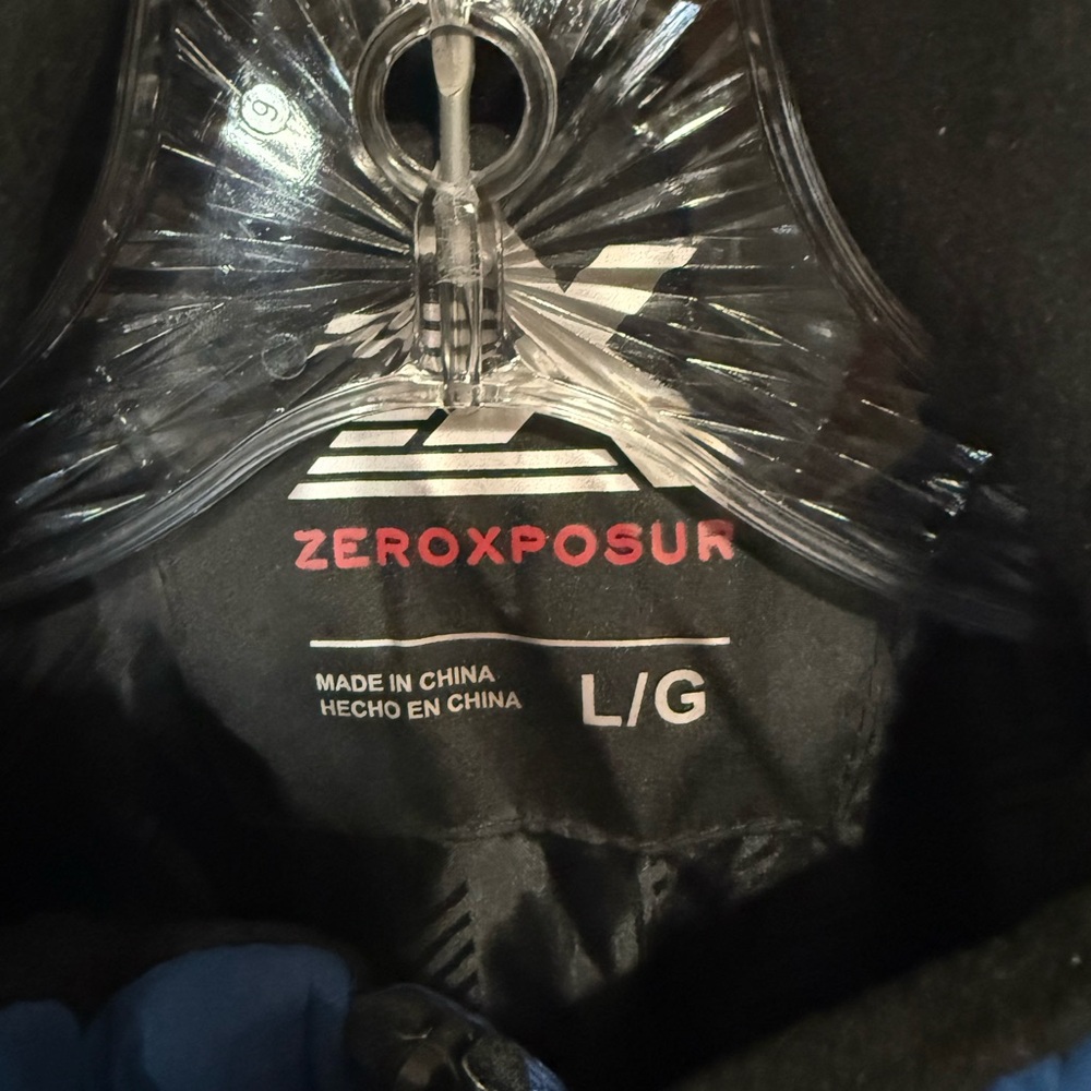 ZeroXposur Men’s Tech Blue Puffer Vest - Picture 2 of 5